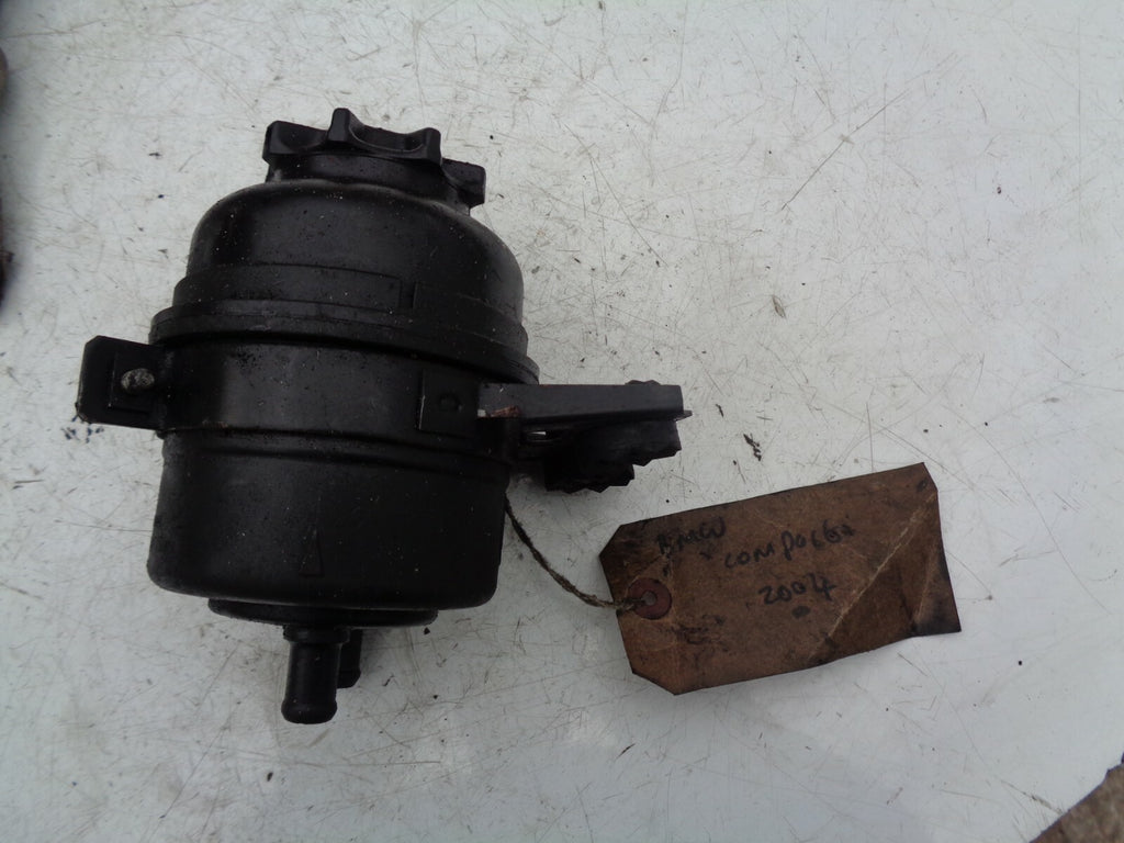 BMW 5 SERIES E60 E61 2004 POWER STEERING FLUID BOTTLE RESERVOIR TANK 32411097164
