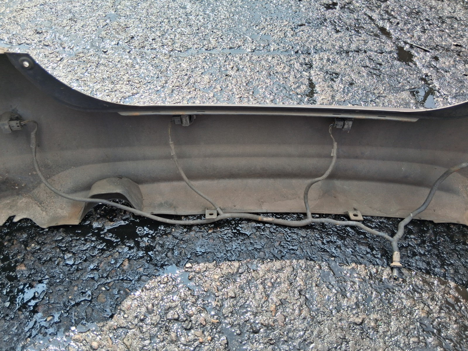 2007 HONDA JAZZ MK2 REAR COMPLETE BUMPER WITH PDC SENSORS BLUE