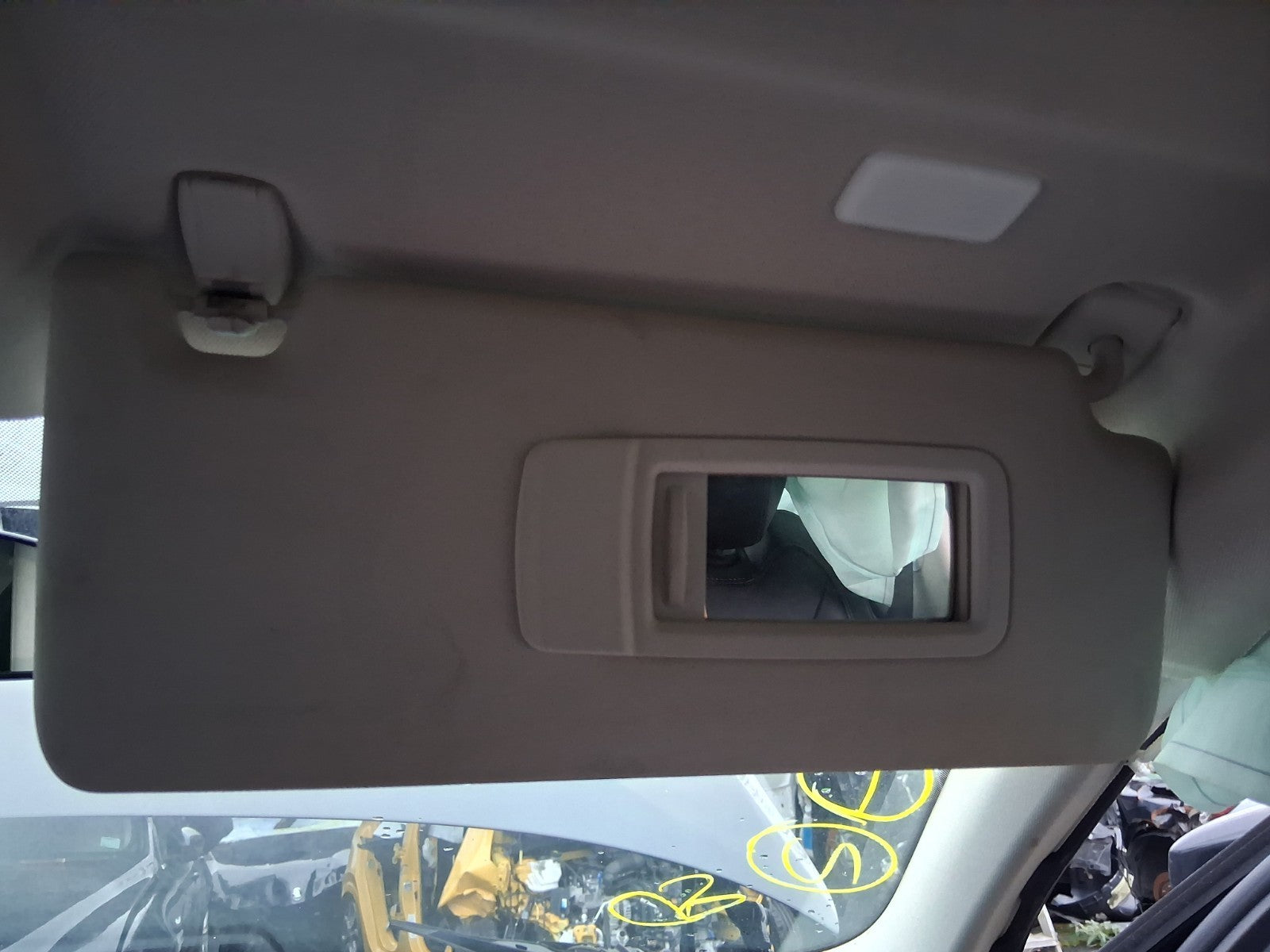 BMW 3 SERIES G20 2019 OSF DRIVER SIDE FRONT SUN VISOR SHADE