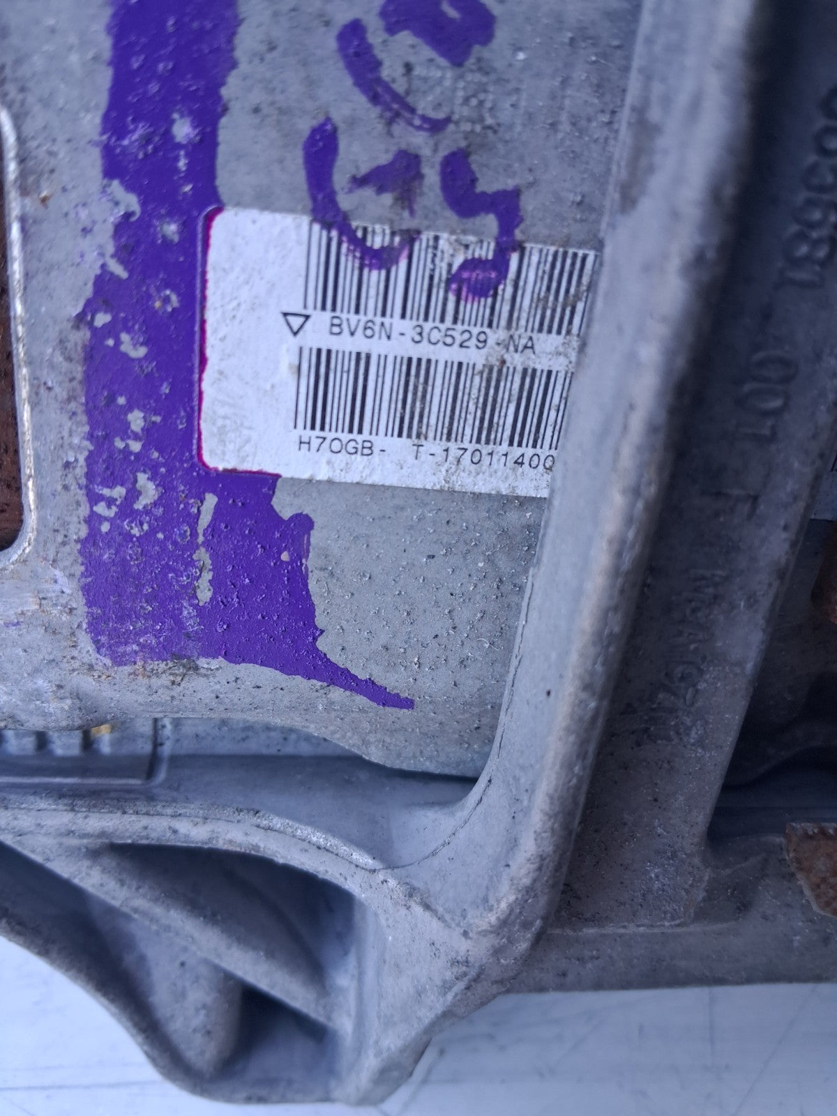 2011 FORD FOCUS ADJUSTABLE STEERING COLUMN & LOCK 7G913F880