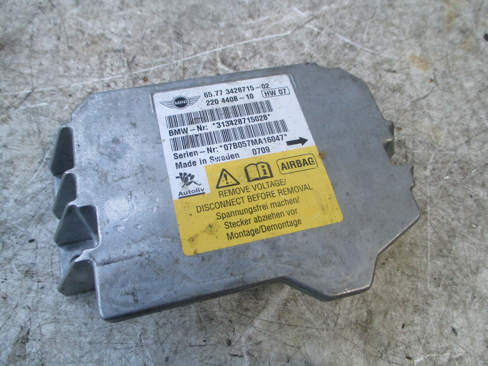 BMW MINI COOPER ONE 2010 R56 1.6 DIESEL BRAKE MASTER CYLINDER