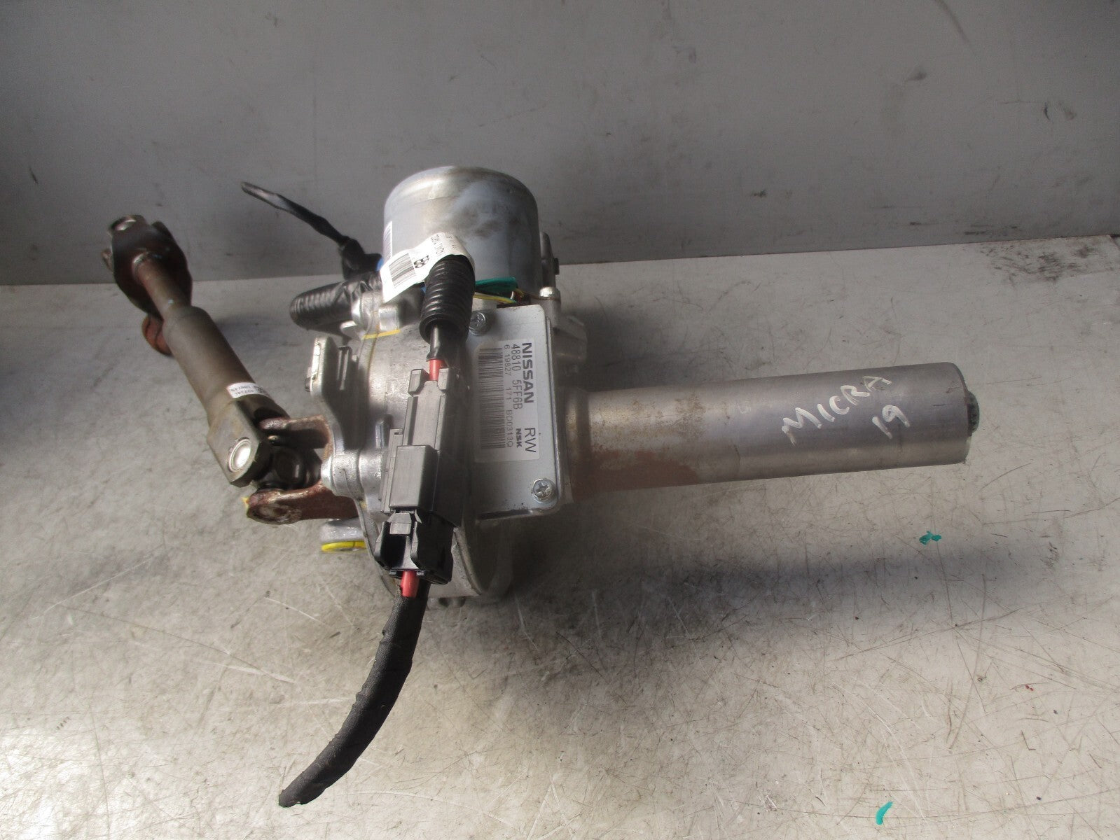 2019 NISSAN MICRA K14 MK5 1.0 PETROL ELECTRIC POWER STEERING COLUMN 488105FF6B