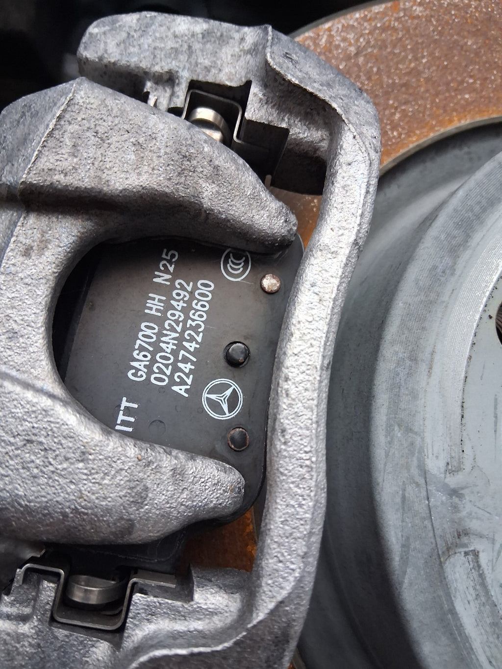 2025 MERCEDES BENZ GLA H247 1.3 HYBRID ELECTRIC COMPLETE REAR AXLE DISC TYPE