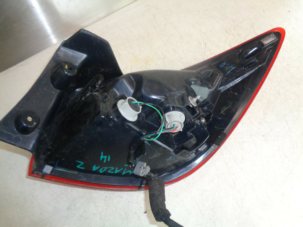 MAZDA 2 DJ MK3 2015 NSR PASSENGER SIDE REAR TAIL LIGHT TAIL LAMP