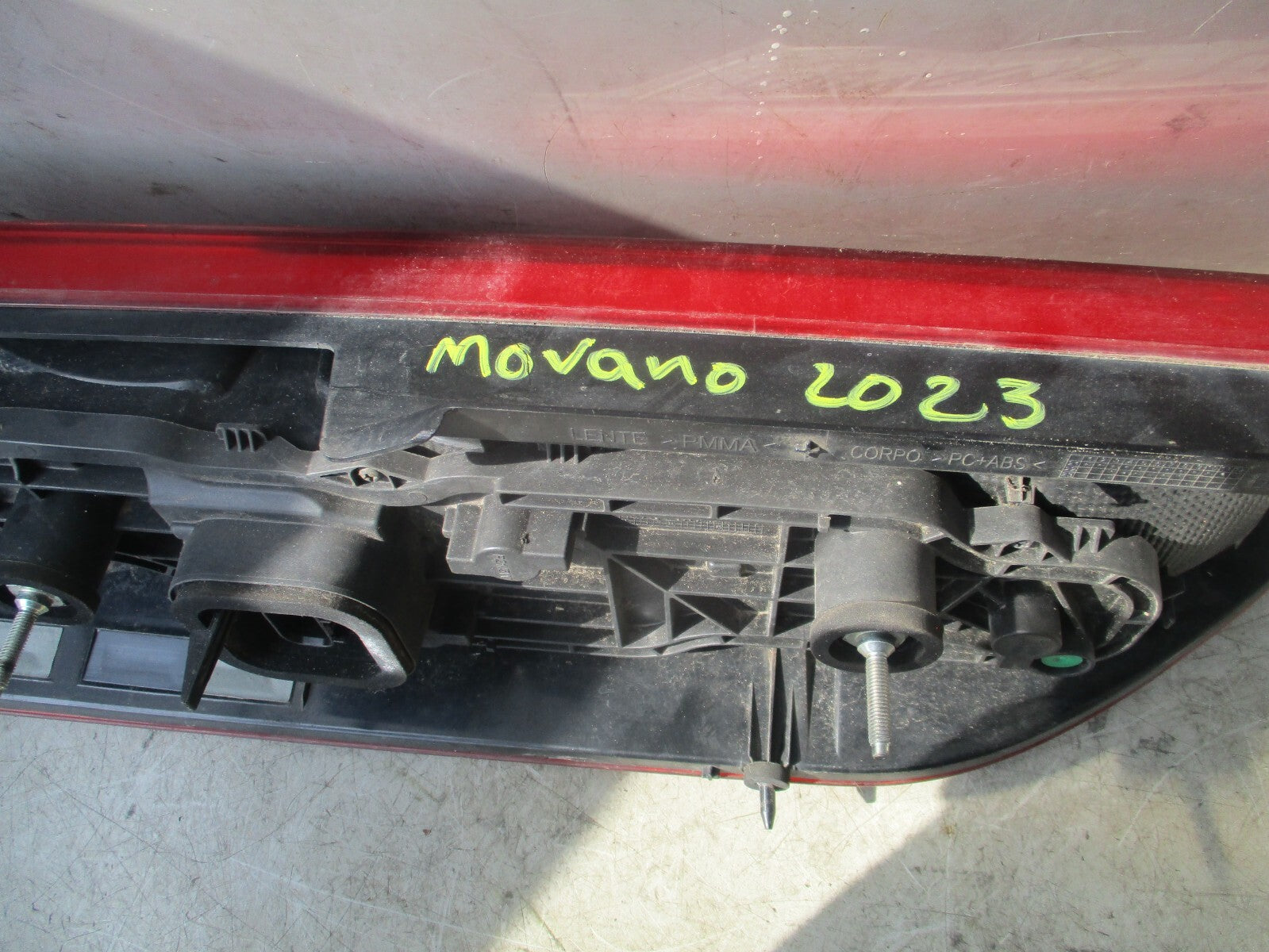 2023 VAUXHALL MOVANO MK3 NSR PASSENGER SIDE REAR LEFT SIDE TAIL LIGHT  20620751