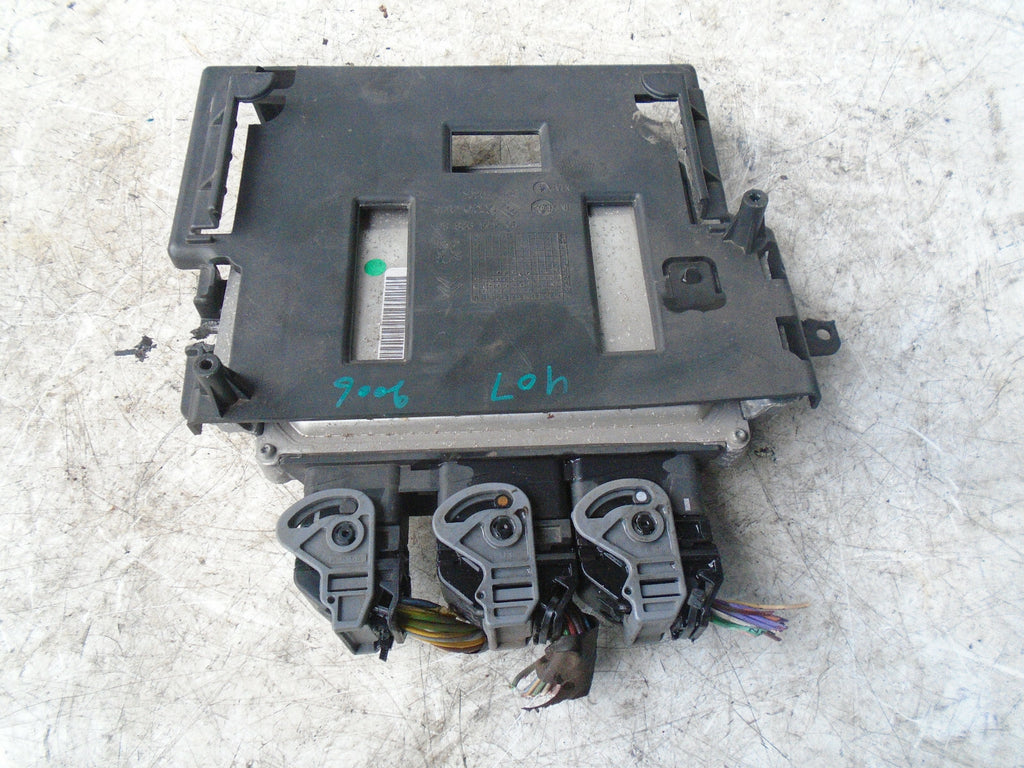 PEUGEOT 407 2006 2.0 DIESEL ECU ENGINE CONTROL MODULE UNIT 9663548180