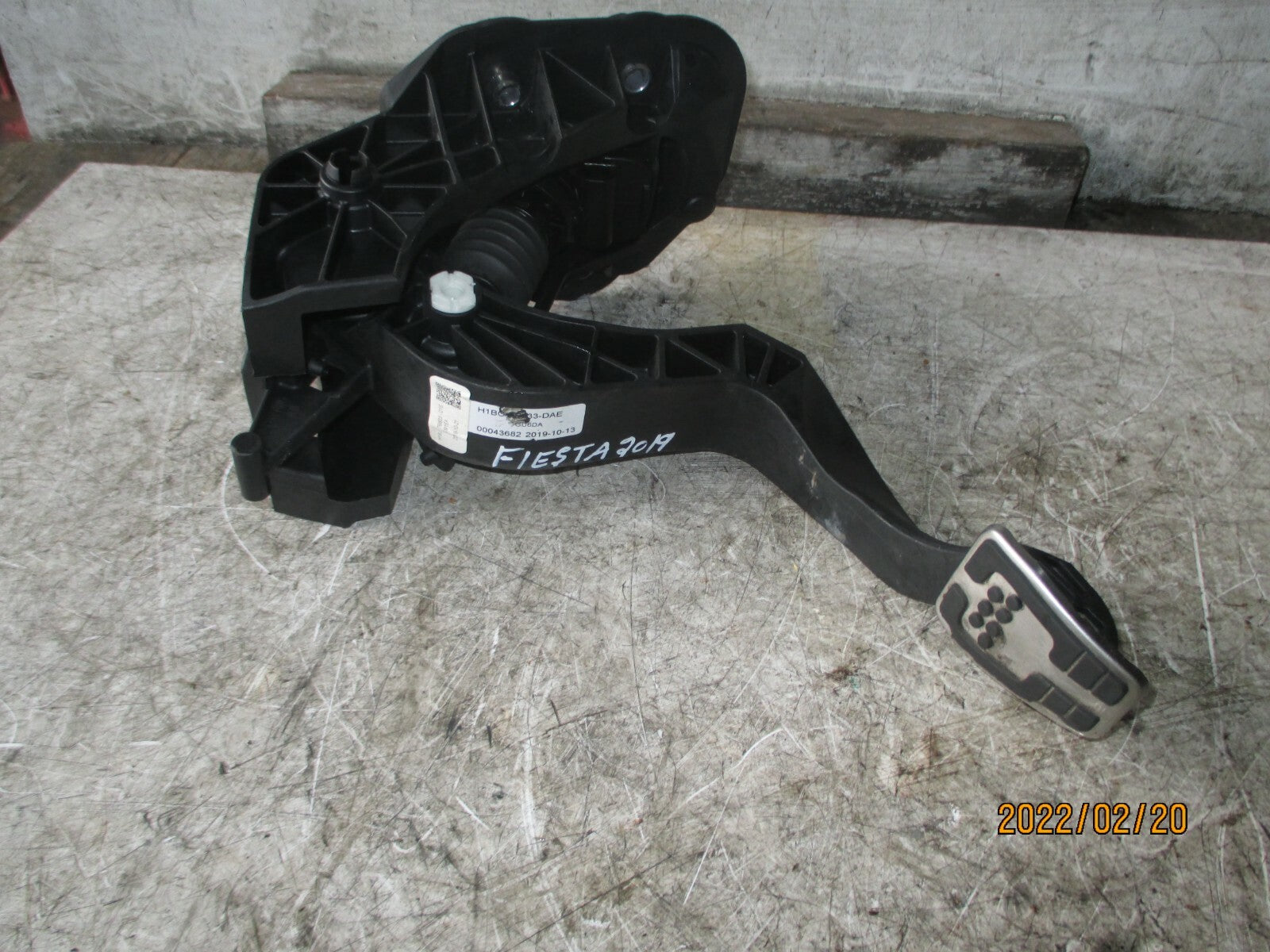 FORD ECOSPORT 2018 1.0 PETROL CLUTH PEDAL BOX H1BC7B633DAE