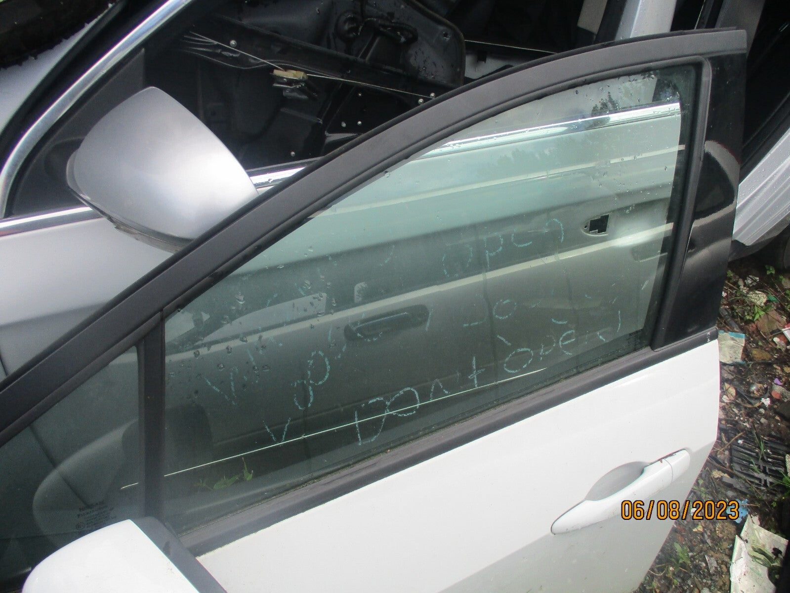 NISSAN MICRA K14 2019 NSF PASSENGER SIDE FRONT DOOR WINDOW GLASS