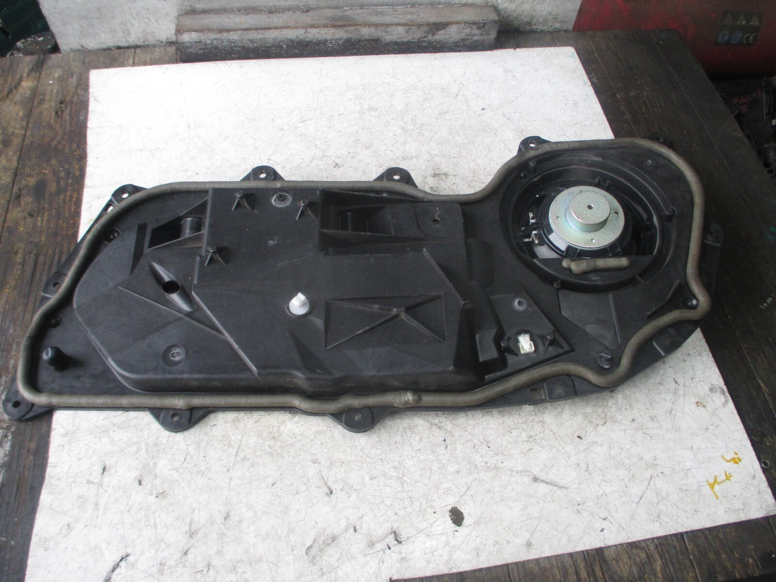 RANGE ROVER EVOQUE 2013 NSF PASSENGER FRONT DOOR SPEAKER TRIM PANEL BJ3221123AE