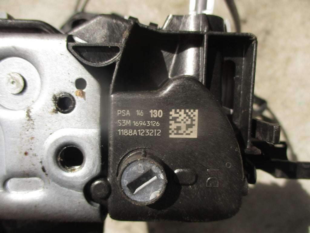 2018 VAUXHALL GRANDLAND X SE OSR DRIVER SIDE REAR DOOR LOCK MECHANISM 16943126