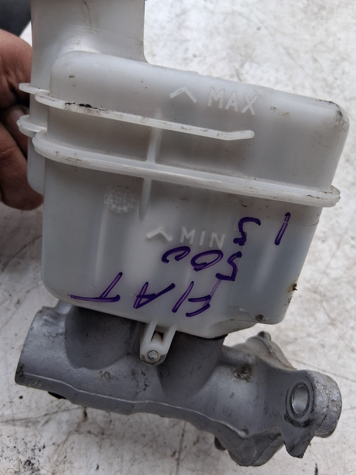 2015 FIAT 500 LOUNGE 1.2 PETROL BRAKE MASTER CYLINDER 32069666