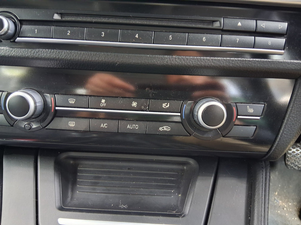 2012 BMW 5 SERIES F10 AC HEATER CLIMATE CONTROL SWITCH PANEL