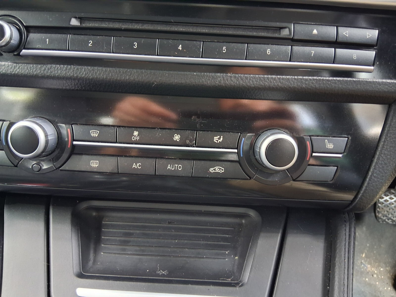 2012 BMW 5 SERIES F10 AC HEATER CLIMATE CONTROL SWITCH PANEL