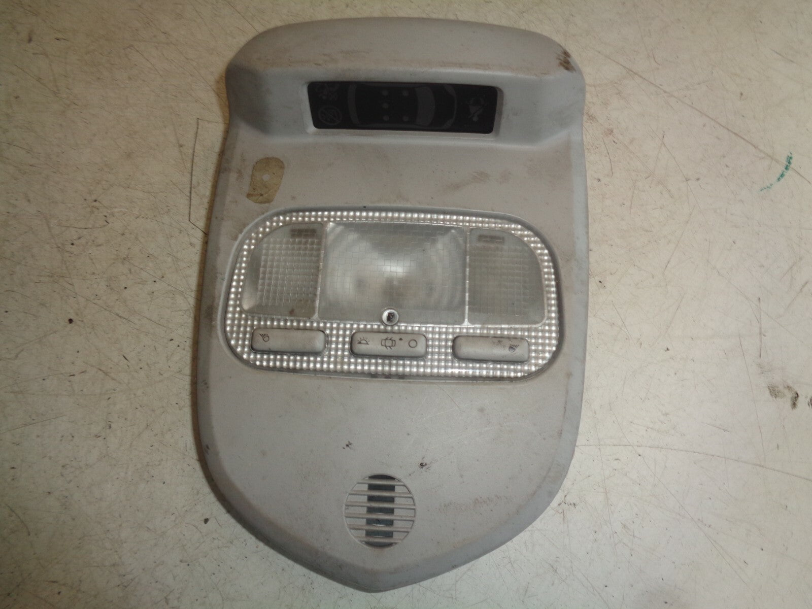PEUGEOT 308 2009 FRONT INTERIOR ROOF READING LIGHT 9681370177