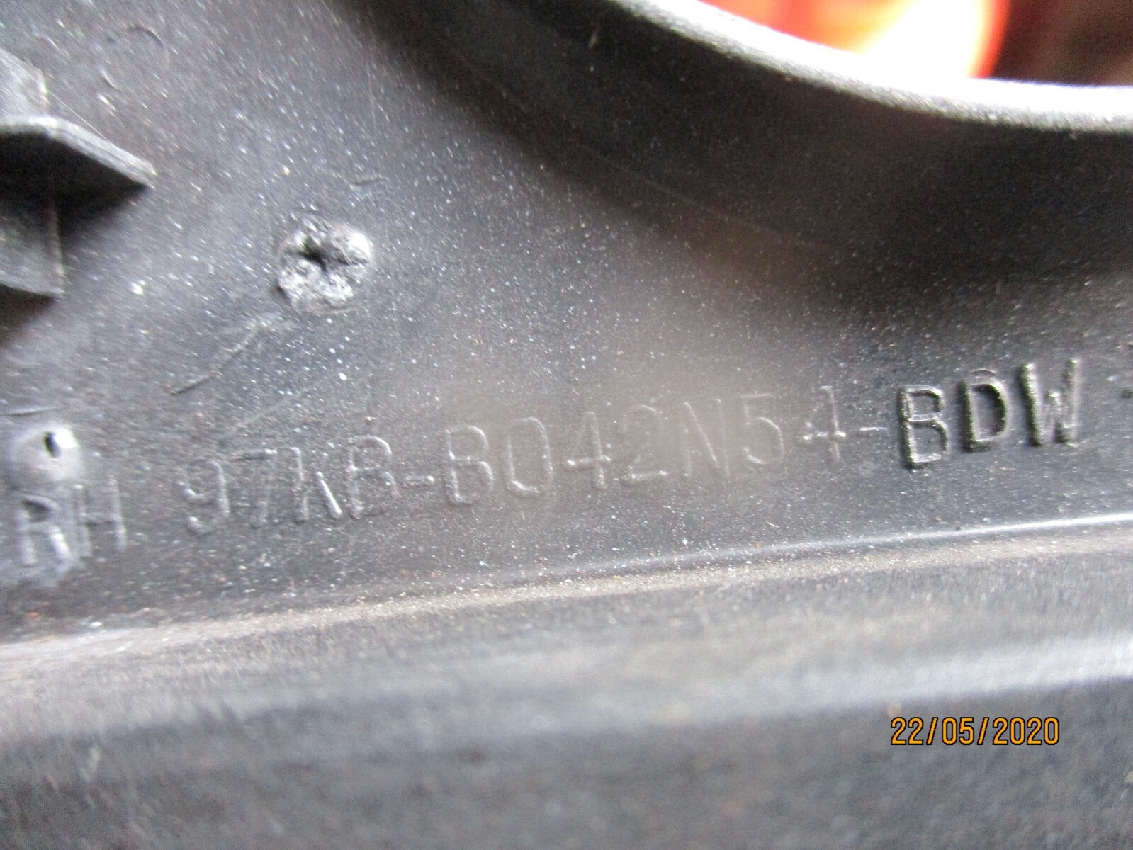FORD KA MK1 2004 SPEEDOMETER SURROUND TRIM 97KB B042N54 BDW