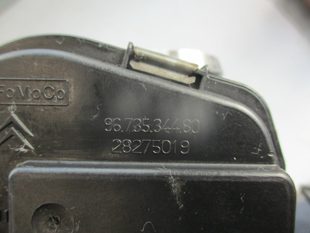 PEUGEOT 207 2009 1.6 DIESEL ENGINE THROTTLE BODY ASSEMBLY 9673534480  28275019