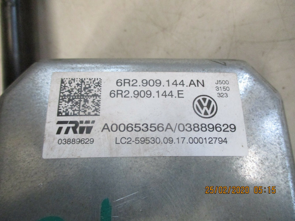 AUDI A1 8X 2018 LOWER ELECTRIC POWER STEERING COLUMN 6R2909144AN 6R2423510DB