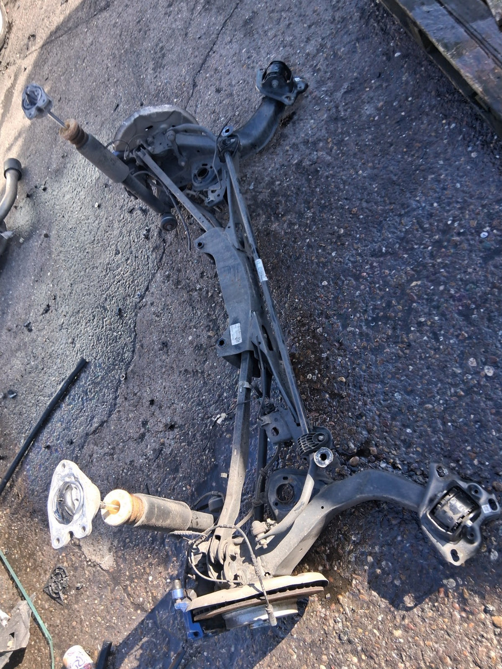 2024 BMW 2 SERIES F44 COUPE M SPORT 1.5 PETROL COMPLETE REAR AXLE 6851560