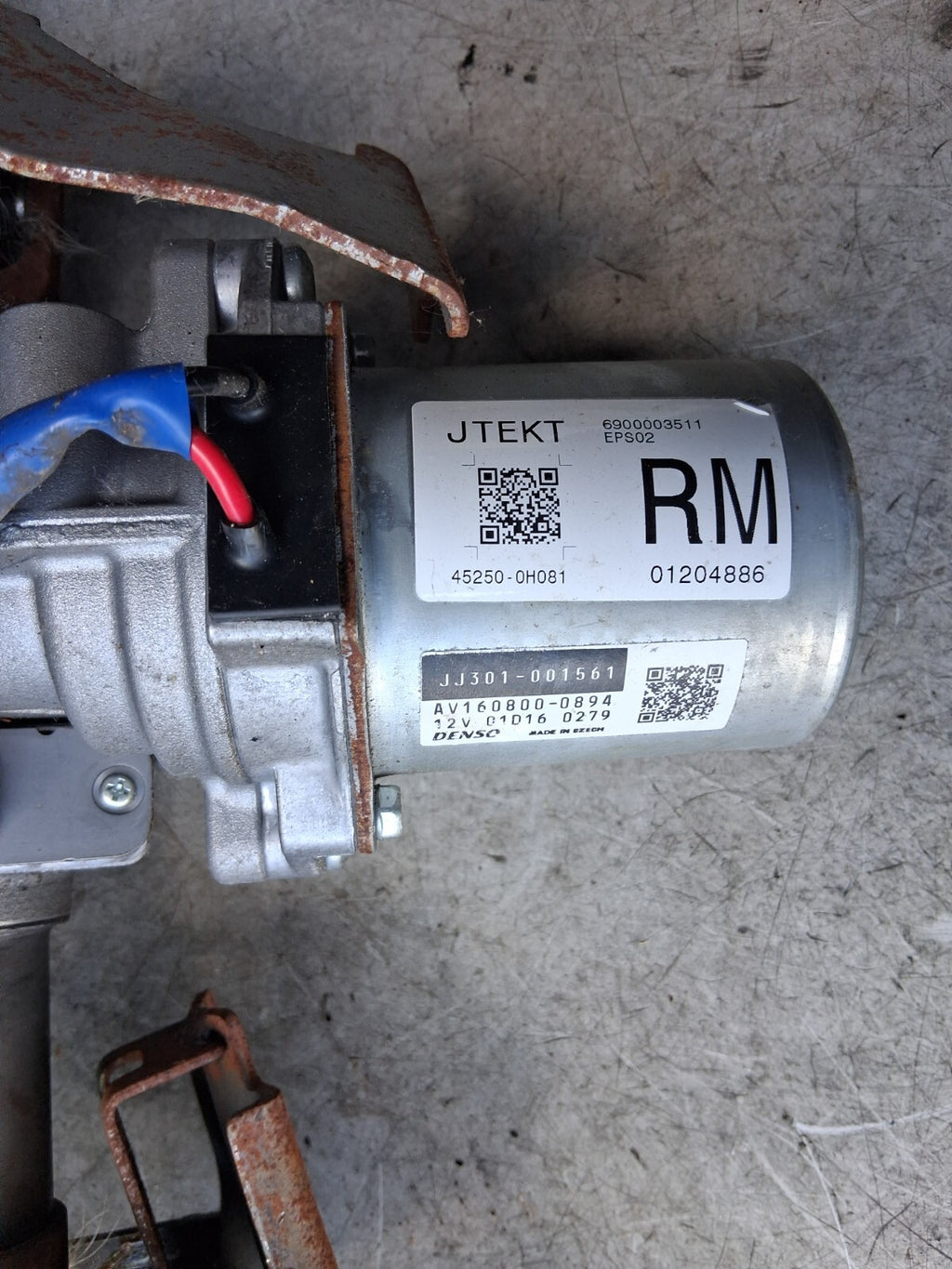 2019 CITROEN C1 MK2 POWER STEERING COLUMN WITH PUMP JJ301001561