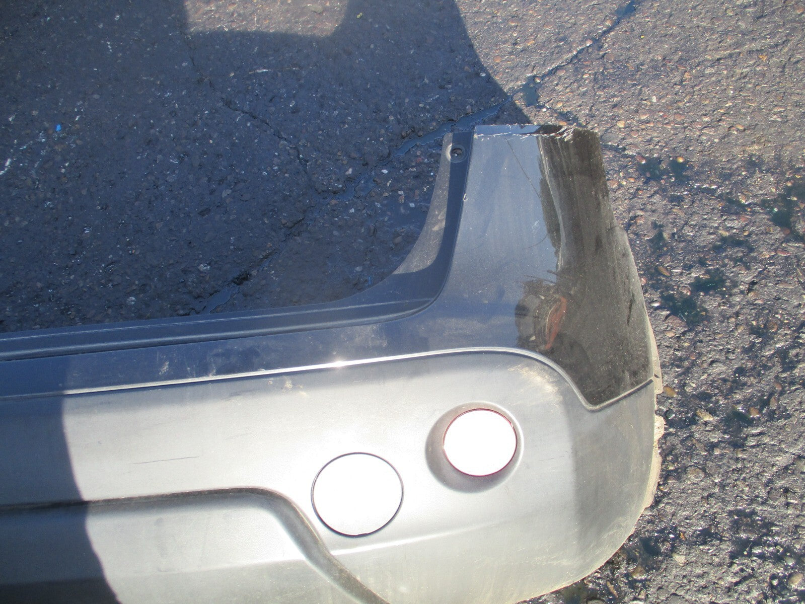 2012 NISSAN QASHQAI J10 FACELIFT REAR COMPLETE BUMPER WITH REFLECTORS