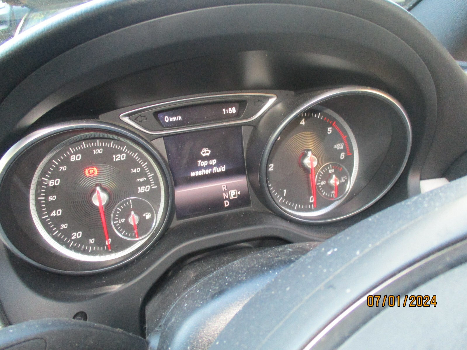 MERCEDESBENZ CLA 2016 C117 2.1 DIESEL AUTO SPEEDO SPEEDOMETER INSTRUMENT CLUSTER