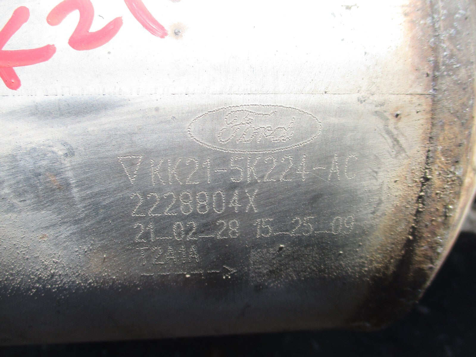 2021 FORD TRANSIT 350 MK8 FWD 2.0 DIESEL CATALYTIC CONVERTER KK215K224AC
