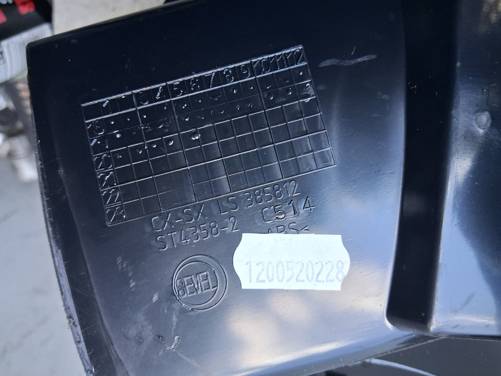 2021 PEUGEOT BOXER MK3 DASHBOARD CENTRE LEFT FRONT AIRVENT 385812