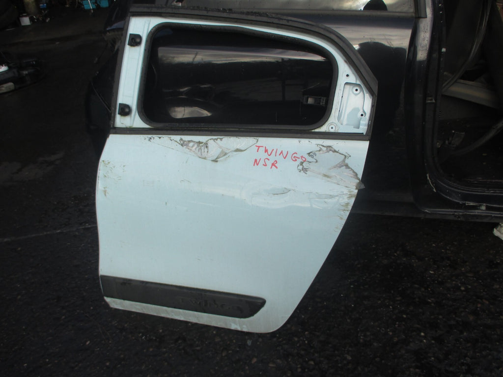 RENAULT TWINGO MK3 2017 NSR PASSENGER SIDE REAR BARE DOOR LIGHT BLUE