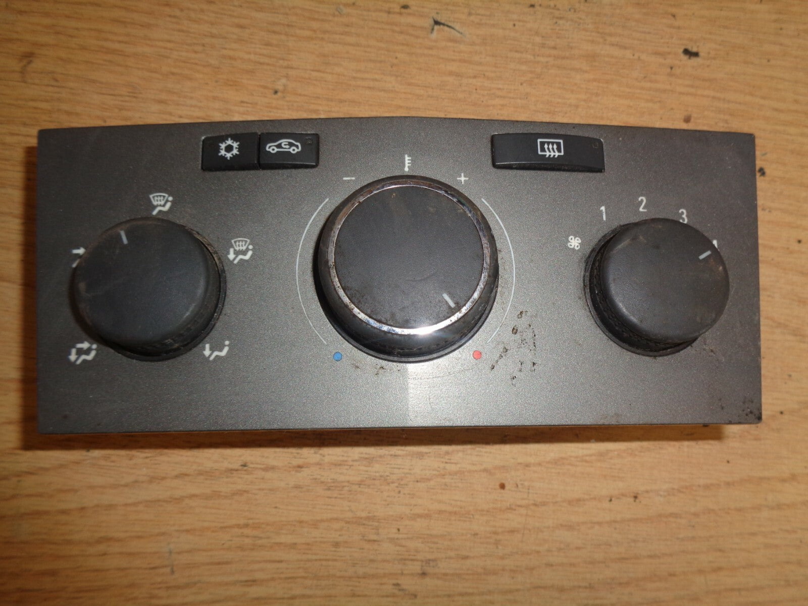 VAUXHALL ZAFIRA 2007 MK2 HEATER CONTROL PANEL GM13231057