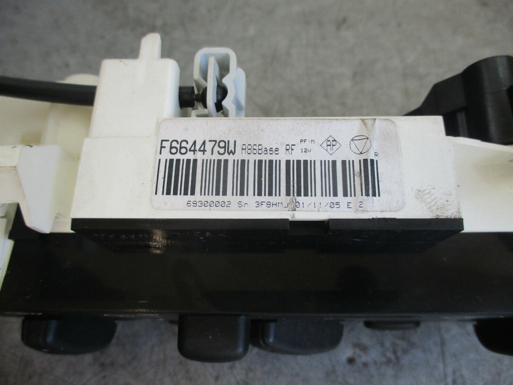 PEUGEOT 1007 HEATER CONTROL PANEL AC 69300002