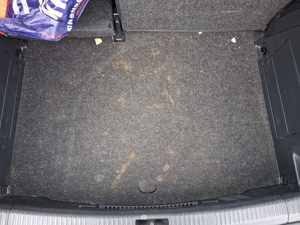 2020 SKODA FABIA MK3 NJ HATCHBACK REAR BOOT FLOOR LINER CARPET MAT
