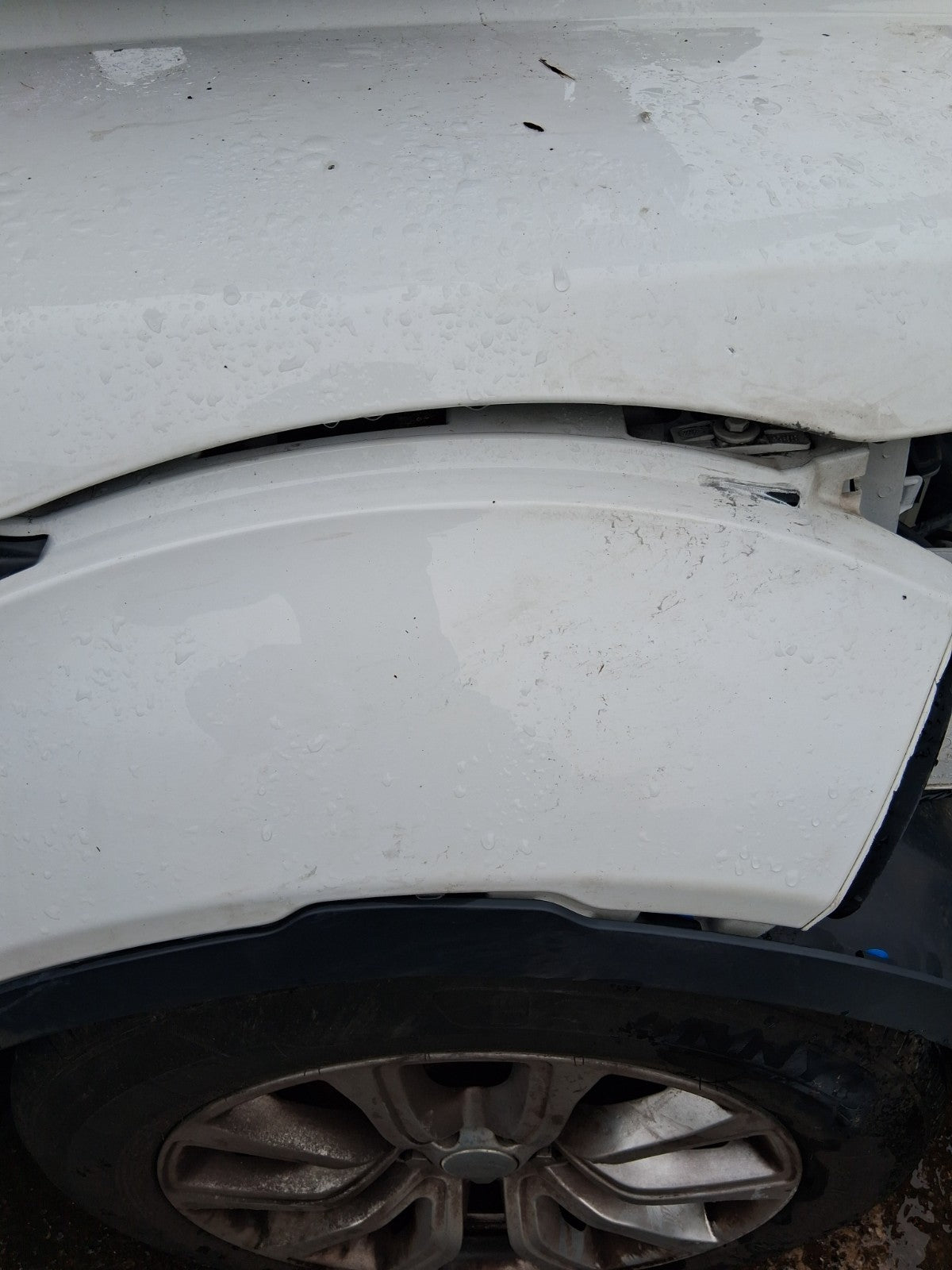 2015 RANGE ROVER EVOQUE L538 OSF DRIVER SIDE FRONT RIGHT WING PANEL WHITE
