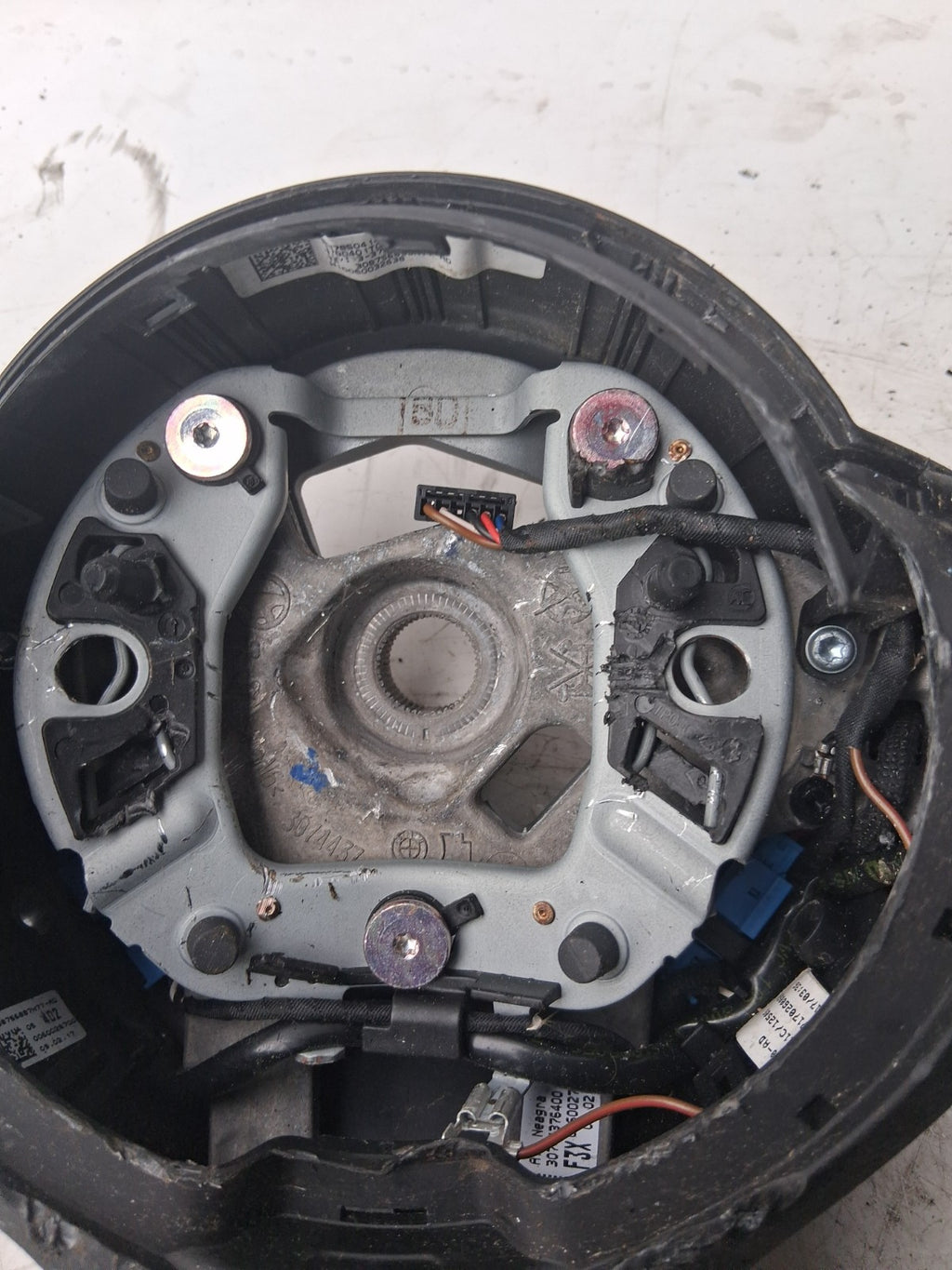 2017 BMW 3 SERIES F30 MULTIFUNCTIONING STEERING WHEEL 300756887N77AD