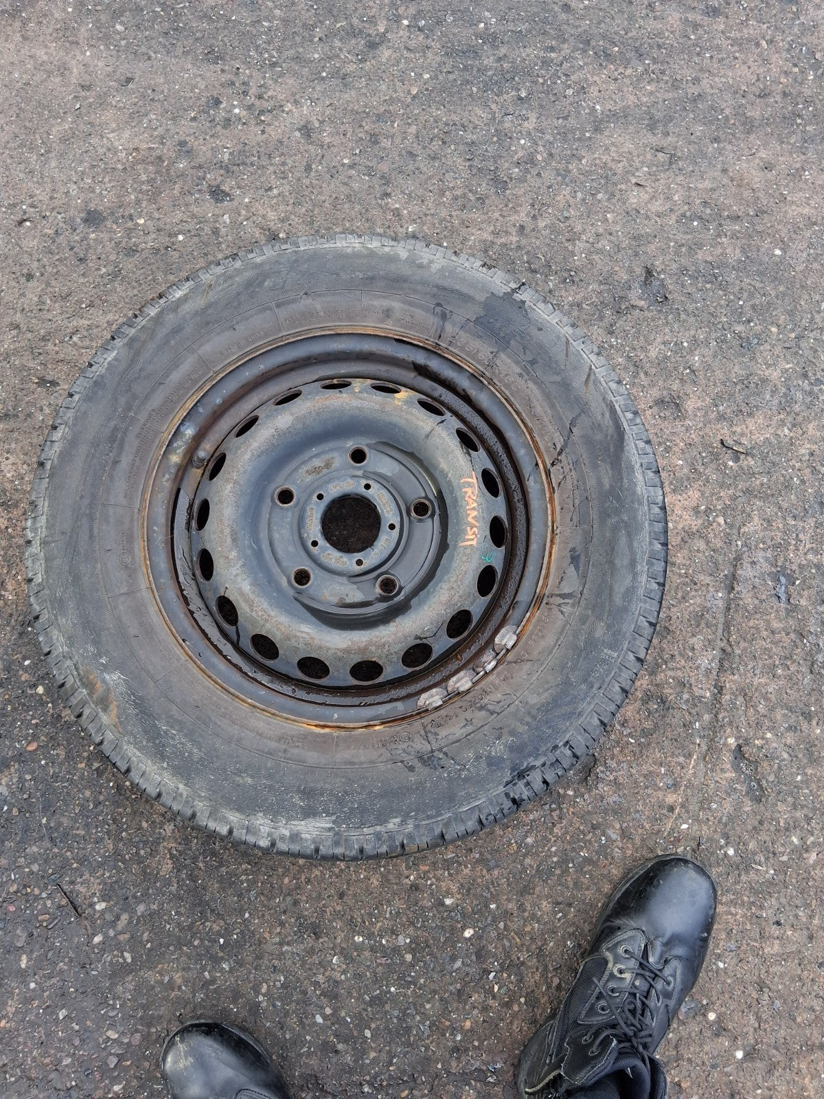 2021 FORD TRANSIT 350 MK8 STEEL WHEEL WITH TYRE 235/65 R16C KK211015CB