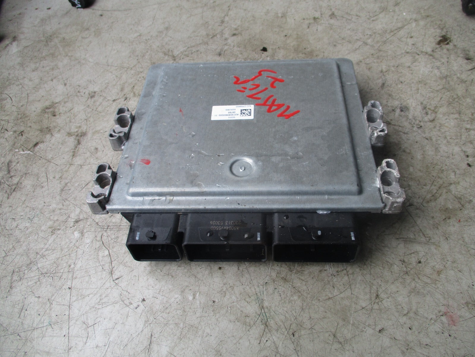 2023 RENAULT MASTER ECU ENGINE CONTROL UNIT 237106117R
