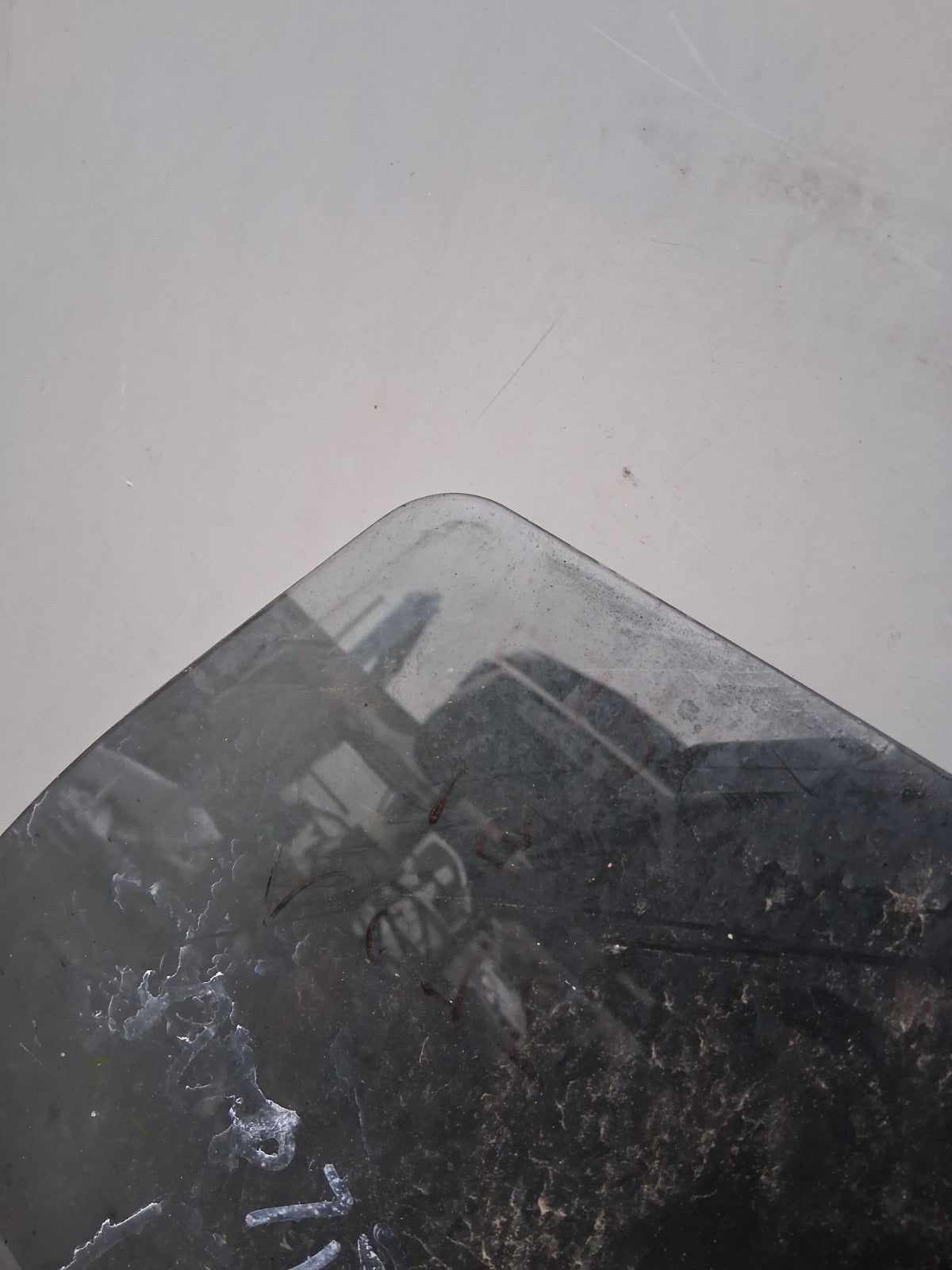 2015 NISSAN NOTE E12 NSF PASSENGER SIDE FRONT LEFT WINDOW GLASS