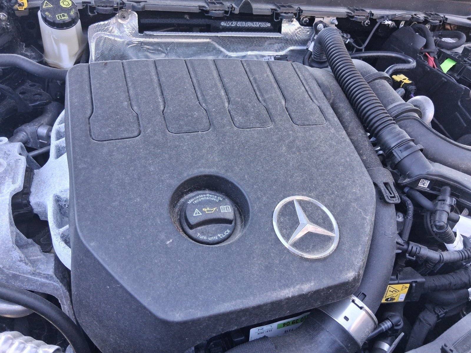 2024 MERCEDES A CLASS W177 1.3 PETROL AUTO MHEV COMPLETE ENGINE 282.814 4K MILES
