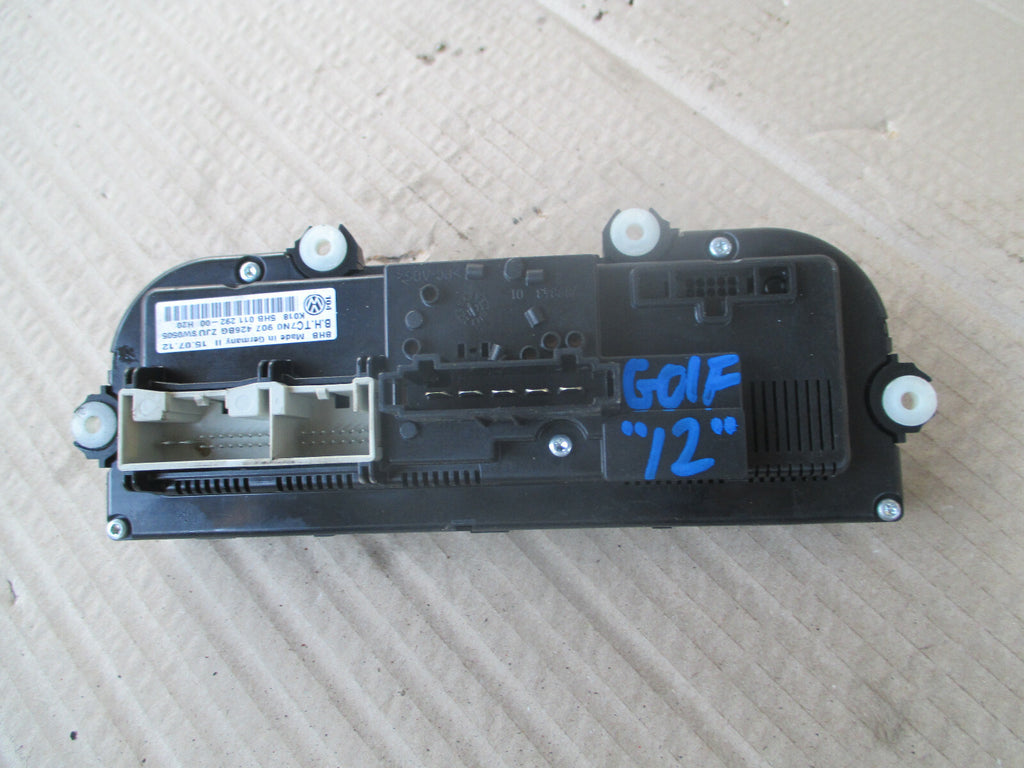 VW VOLKSWAGEN GOLF MK6 2012 HEATER AC CLIMATE CONTROL SWITCH PANEL 7N0907426BG
