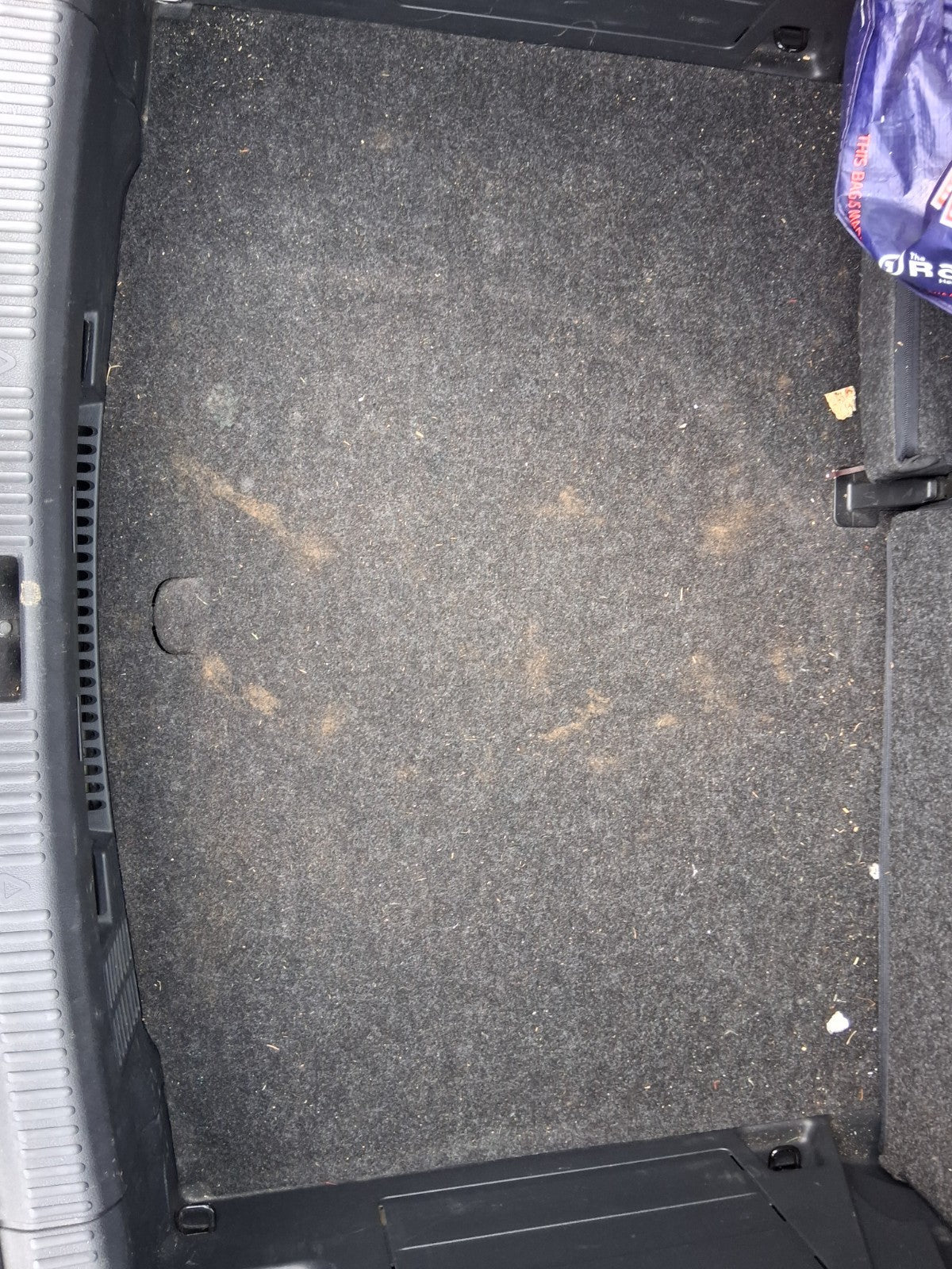 2020 SKODA FABIA MK3 NJ HATCHBACK REAR BOOT FLOOR LINER CARPET MAT