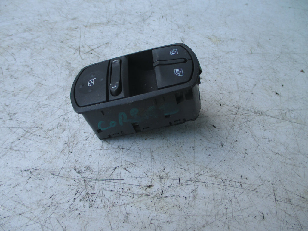 VAUXHALL CORSA D 2011 3 DOOR OS DRIVER SIDE WINDOW MIRROR SWITCH 13258521AA