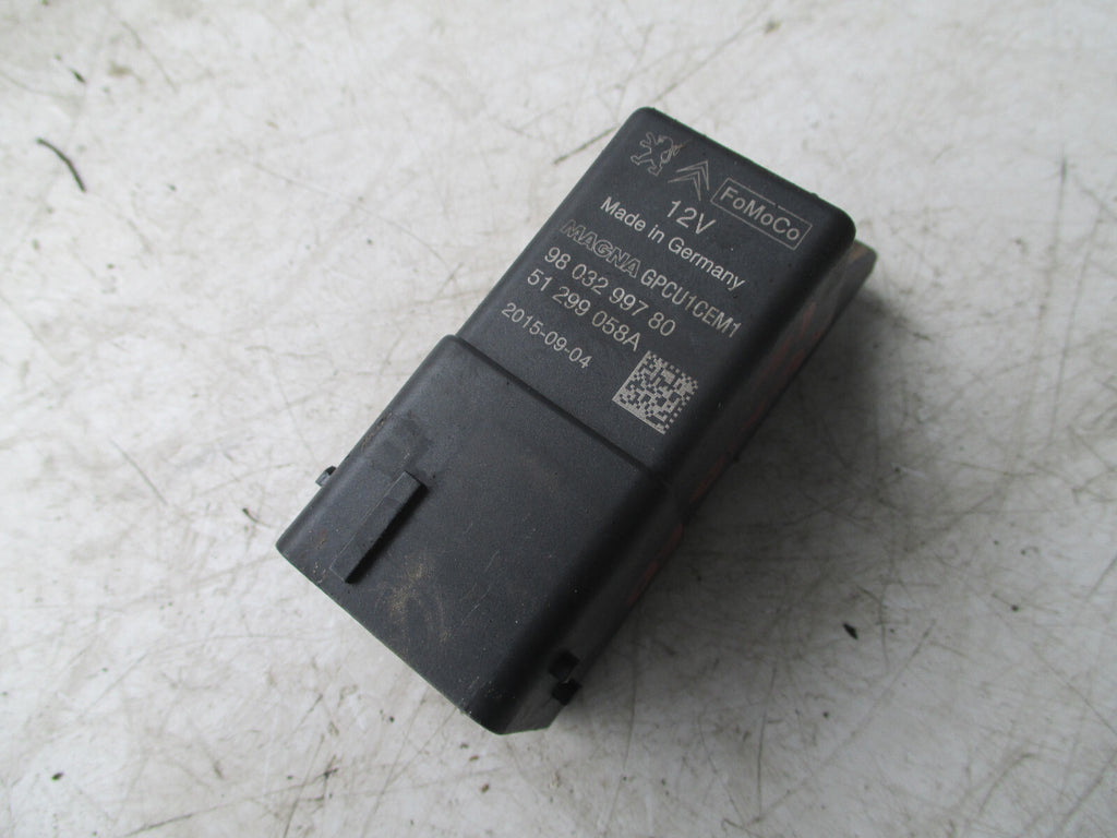 FORD MONDEO MK5 2016 GLOW PLUG RELAY 9803299780