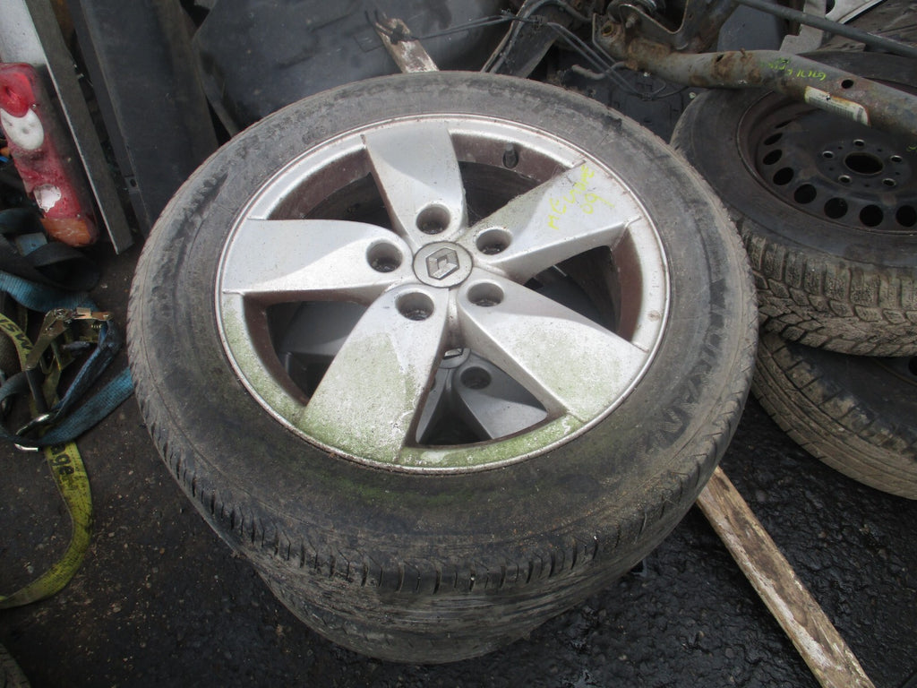 2009 RENAULT MEGANE MK3 16 INCH ALLOY WHEEL WITH TYRE 205/55R16