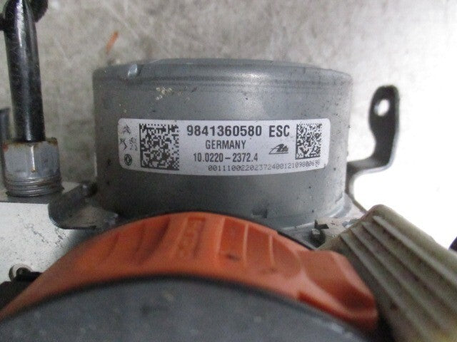 2021 CITROEN C4 MK3 ABS PUMP HYDRAULIC BLOCK CONTROL UNIT 9841360580