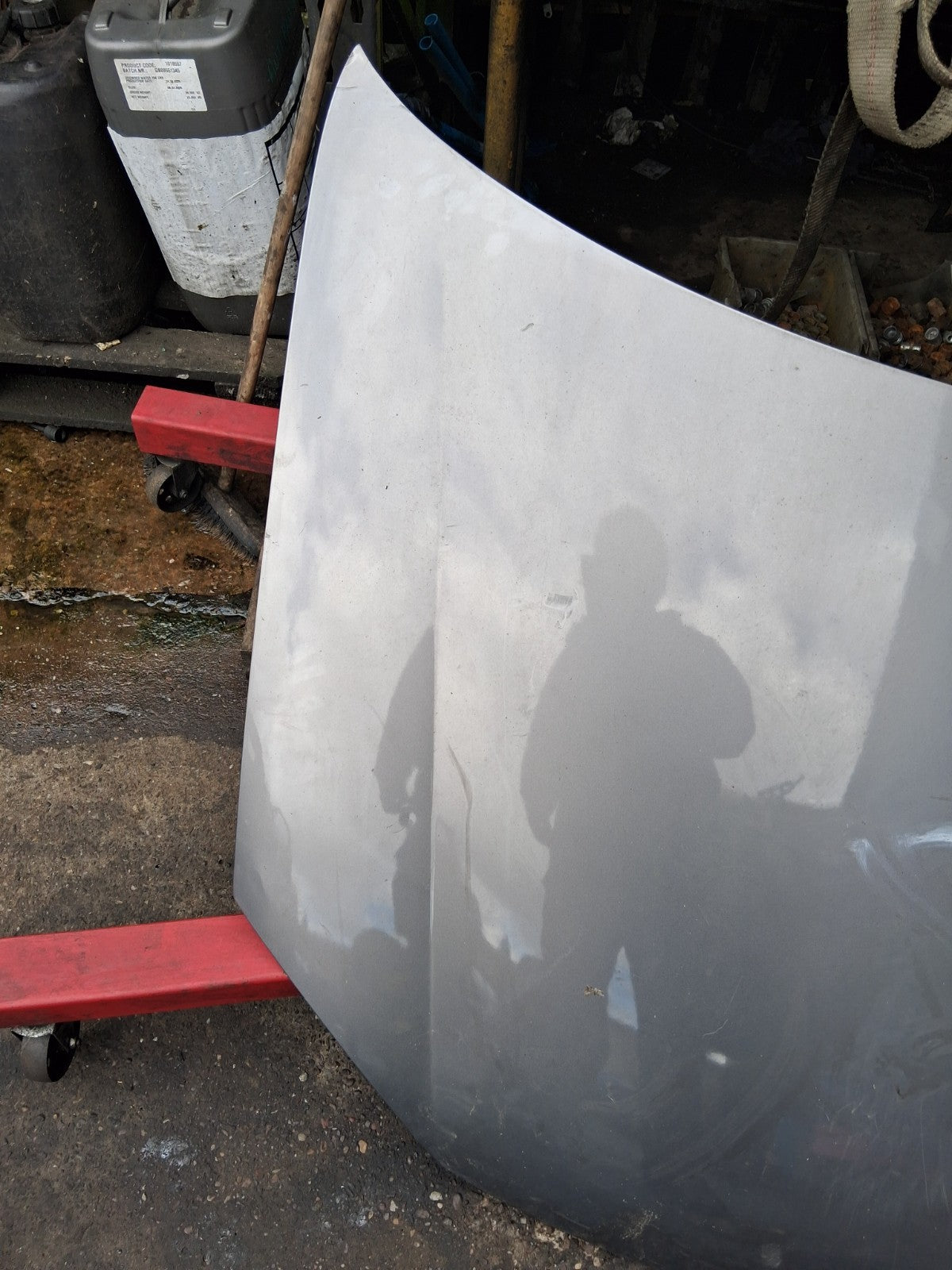 2007 VW VOLKSWAGEN GOLF MK5 FRONT BONNET HOOD PANEL GREY