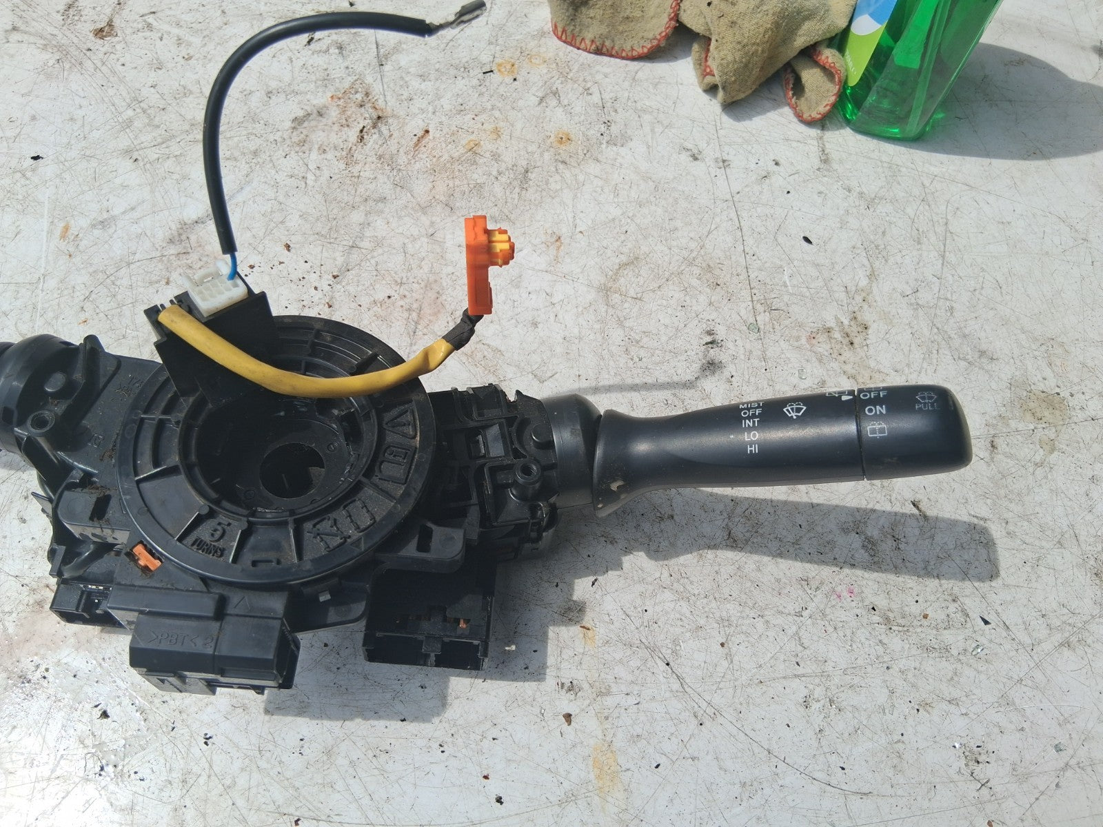 2008 TOYOTA AYGO MK1  WIPER INDICATOR STALK SWITCH SQUIB