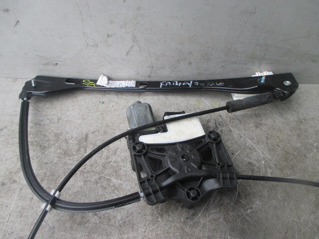 SKODA FABIA TYPE NJ 2020 OSF DRIVER SIDE FRONT POWER WINDOW E850206009