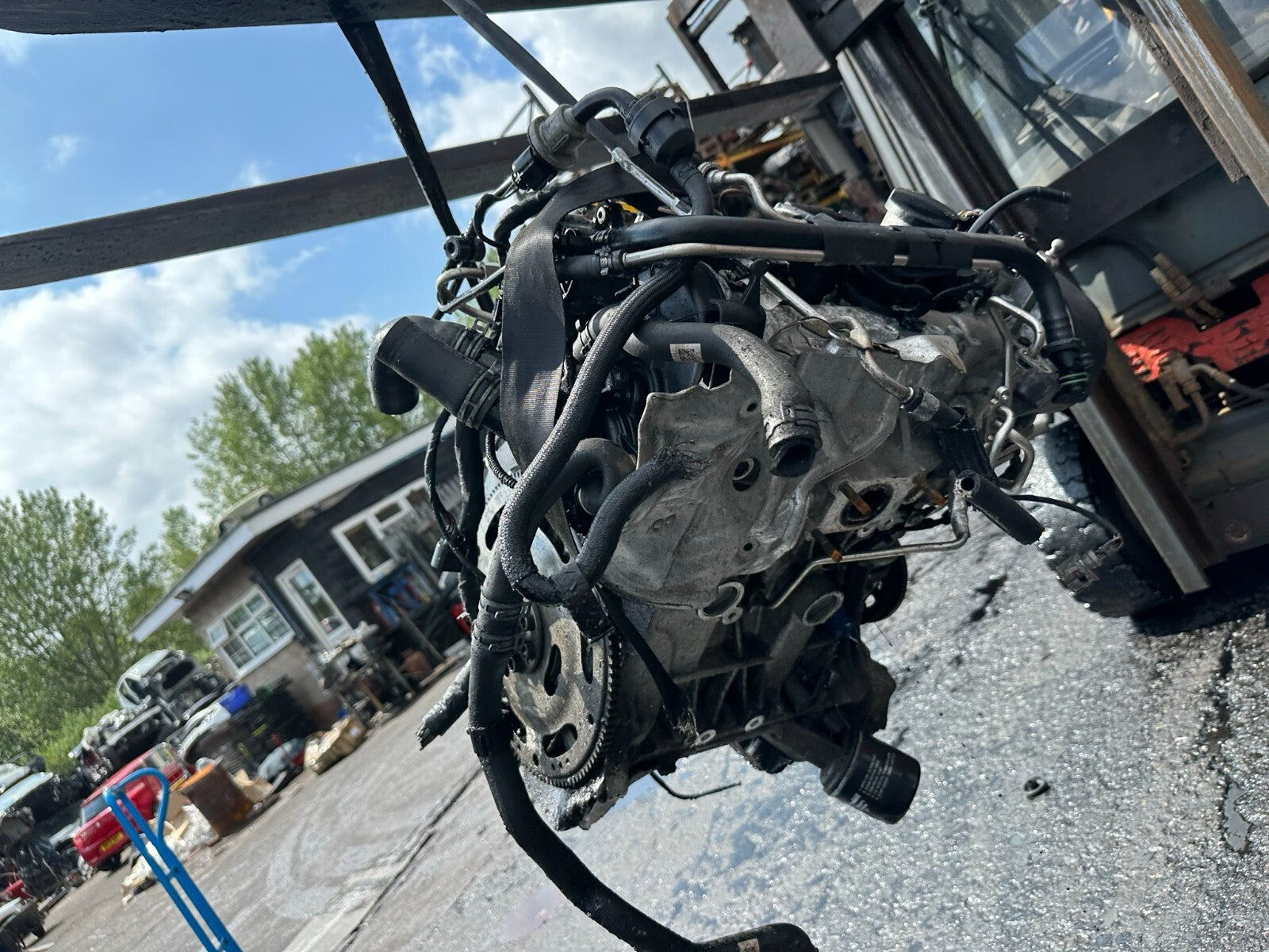 2017 AUDI A4 B9 1.4 TFSI PETROL ENGINE BARE CVN SPARES OR REPAIR