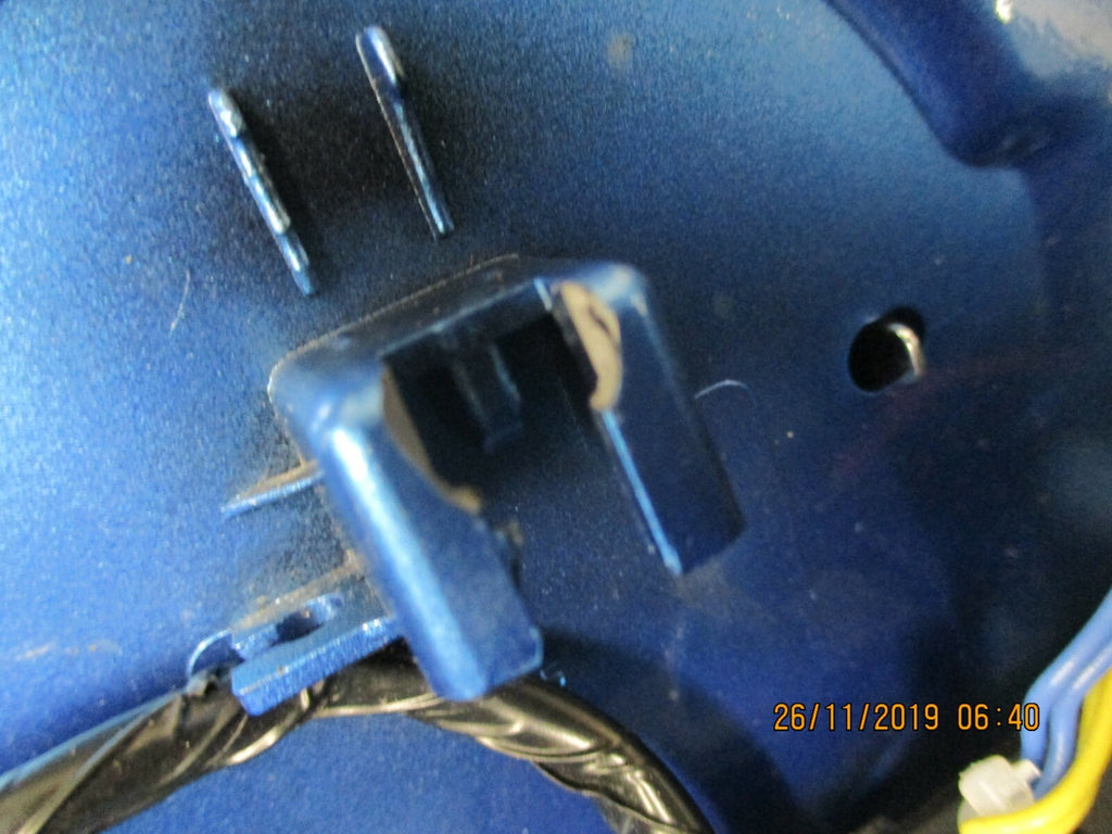 NISSAN QASHQAI J11 2018 REAR BOOT AILGATE PLINTH TRIM PANEL MICRO SWITCH BLUE