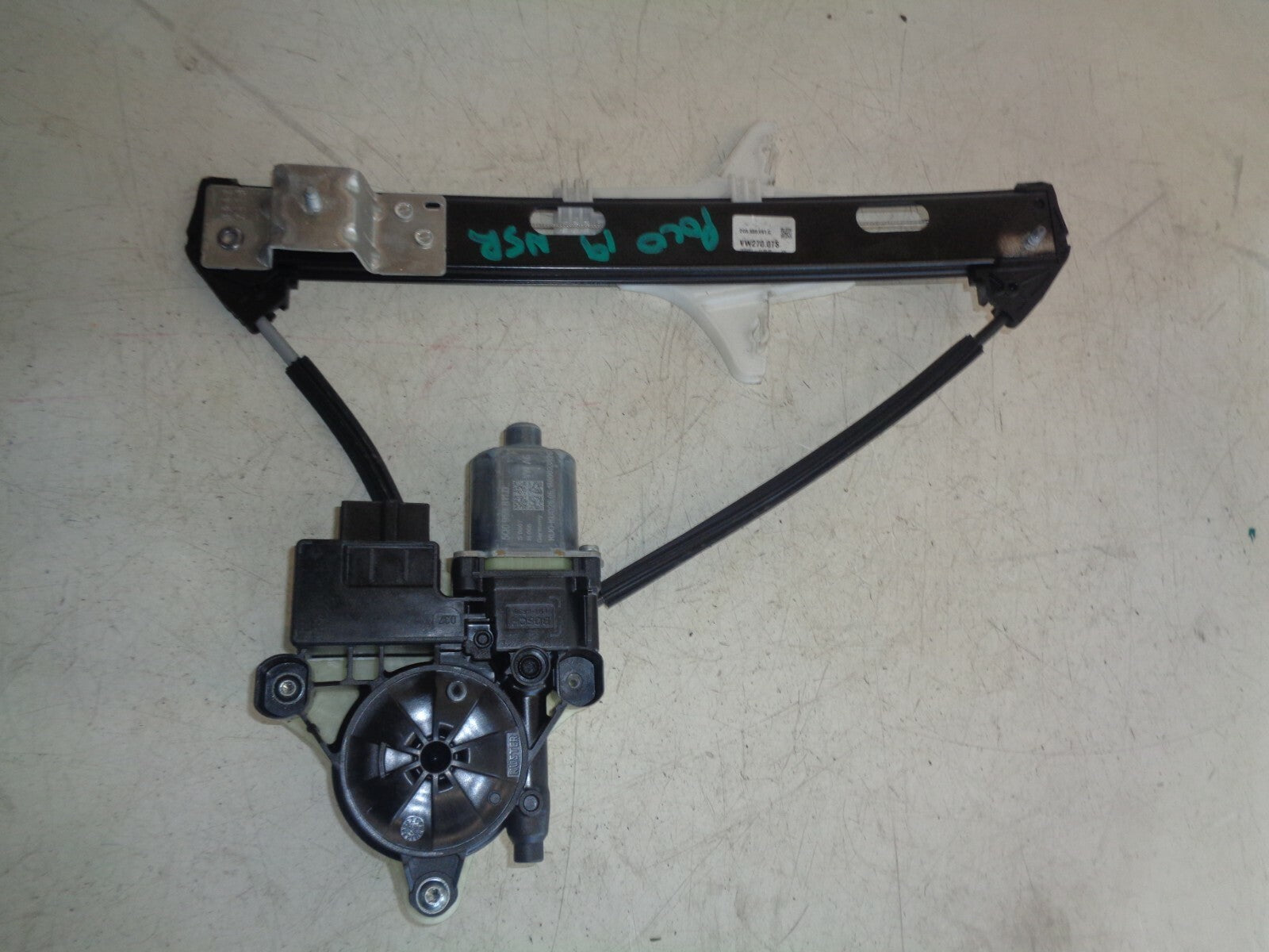 VW VOLKSWAGEN POLO MK6 2019 NS PASSENGER REAR WINDOW REGULATOR MOTOR 2G6839461C