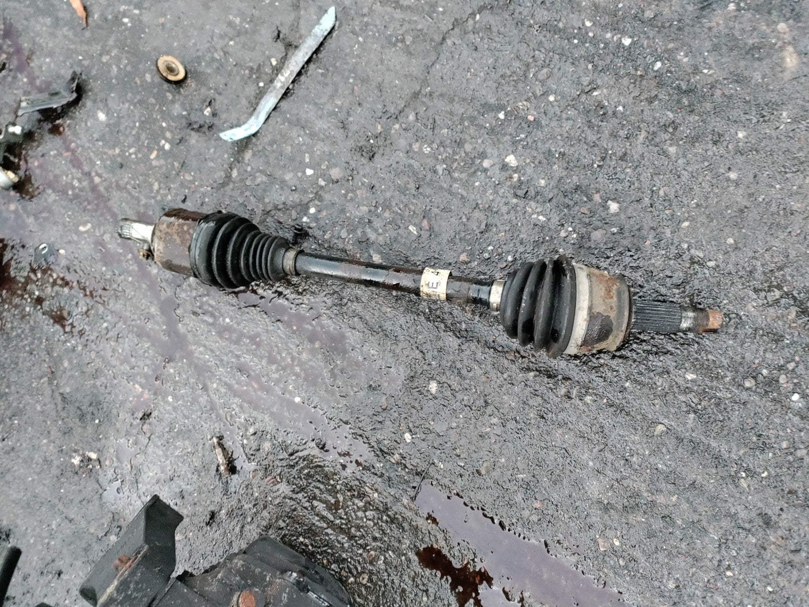 2012 VAUXHALL CORSA D 1.3 DIESEL MANUAL NS PASSENGER SIDE FRONT DRIVESHAFT
